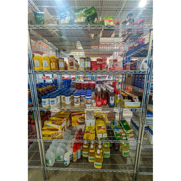 LARGE LOT OF SPICES AND SIDE DISHES INCLUDES KNORR