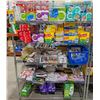 Image 1 : LARGE LOT OF CLEANING SUPPLIES AND PARTY SUPPLIES