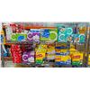 Image 2 : LARGE LOT OF CLEANING SUPPLIES AND PARTY SUPPLIES
