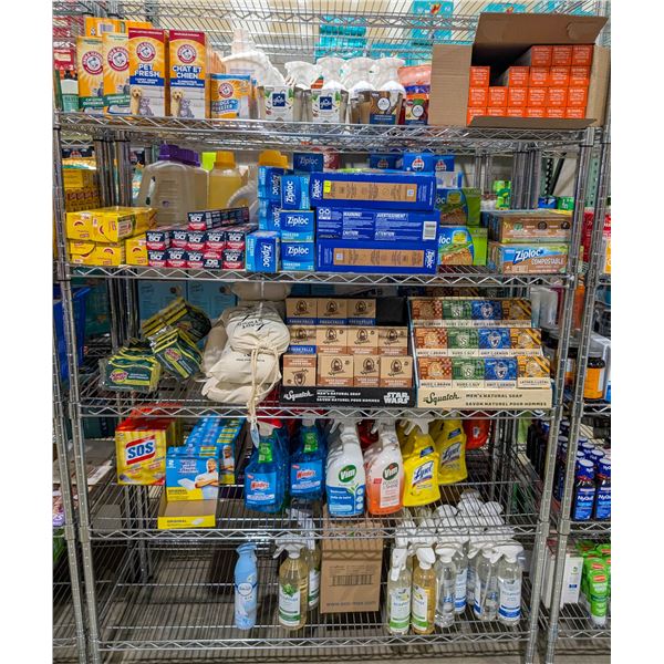 LARGE LOT OF MISCELLANEOUS INCLUDES GLADE SCENTED