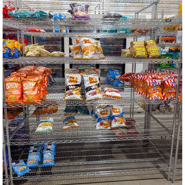 LARGE LOT OF CHIPS INCLUDES DUTCH CRUNCH, OLD