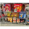 Image 3 : LARGE LOT OF BREAKFAST FOODS INCLUDES CEREALS,