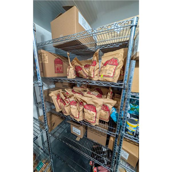 LARGE LOT OF FROZEN FOODS INCLUDES COCOBROOKS