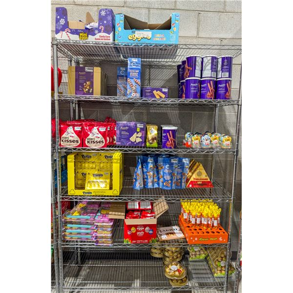 LARGE LOT OF CHOCOLATES INCLUDES CADBURY MINI