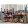 Image 1 : 2 SECTIONS OF PALLET RACKING INCLUDES 3 UPRIGHTS