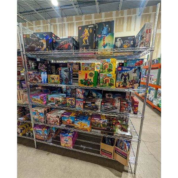 STEEL METRO RACK 72" X 30" X 85"