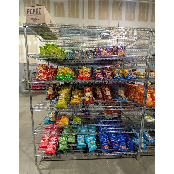 STEEL METRO RACK 72" X 30" X 85"