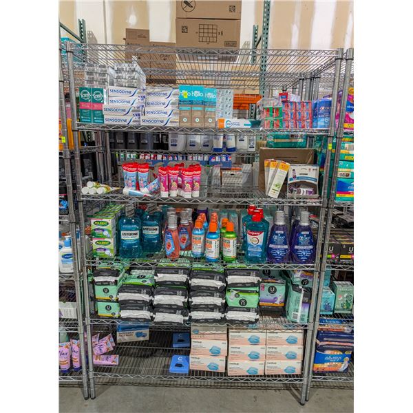 STEEL METRO RACK 48" X 18" X 72"