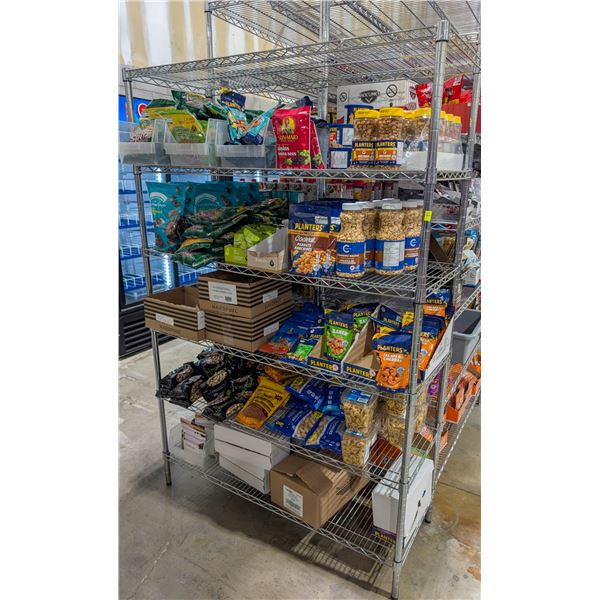 STEEL METRO RACK 48" X 18" X 72"