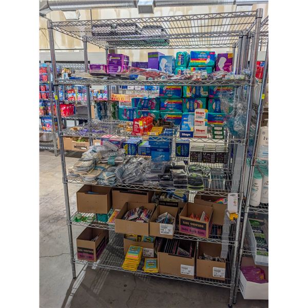 STEEL METRO RACK 48" X 18" X 72"