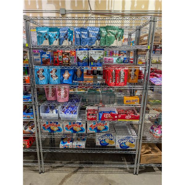 STEEL METRO RACK 48" X 18" X 72"