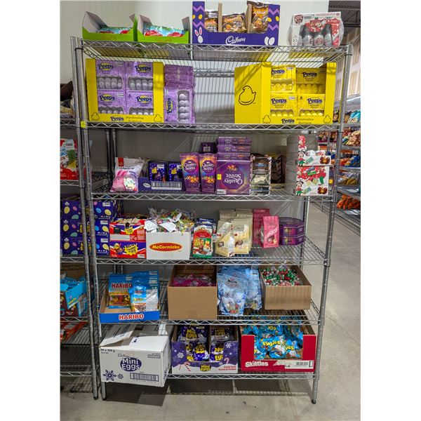 STEEL METRO RACK 48" X 18" X 72"