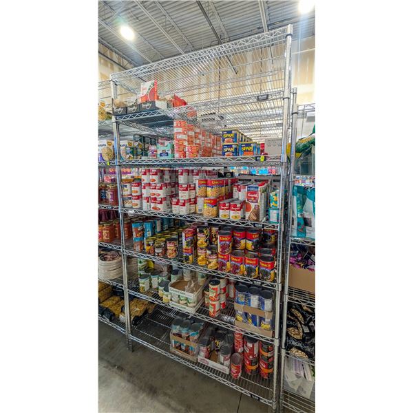 STEEL METRO RACK 48" X 24" X 86"
