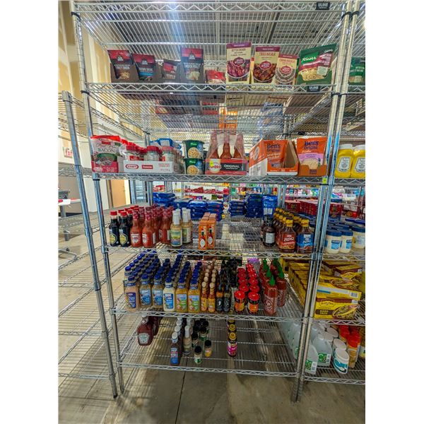 STEEL METRO RACK 48" X 24" X 86"