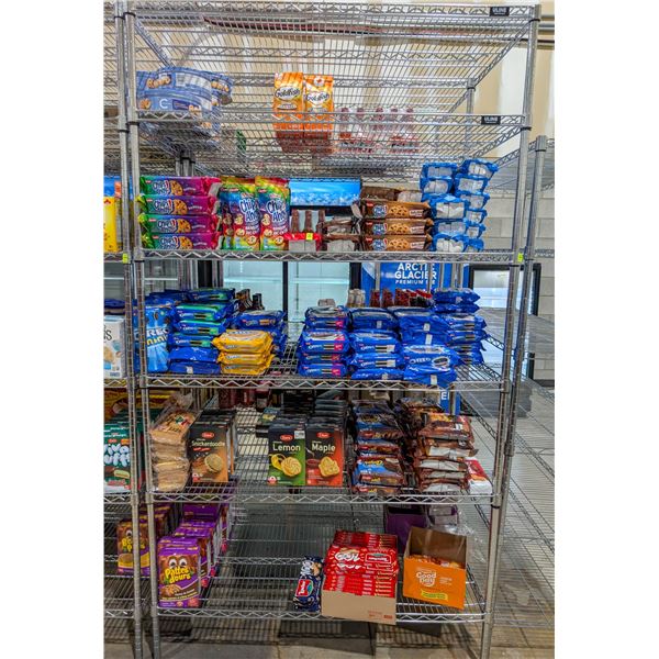STEEL METRO RACK 48" X 24" X 86"