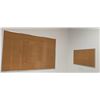 Image 1 : PAIR OF WALL MOUNTED CORK BOARDS