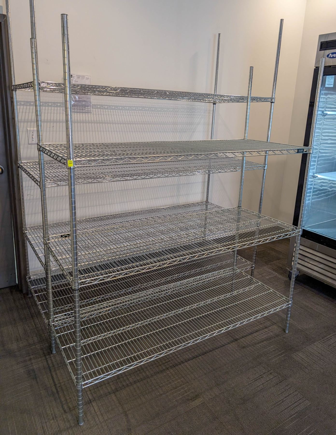Metro Rack Display Table STEEL METRO RACK 5' X 24