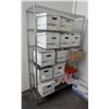 Image 1 : STEEL METRO RACK 4' X 18" X 72" CONTENTS NOT