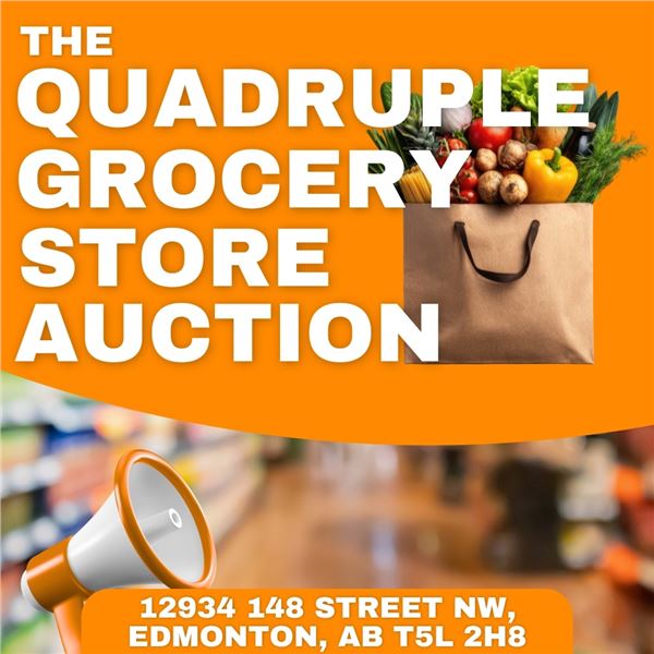 WELCOME TO THE 12934 148 STREET NW, EDMONTON GROCERY AUCTION