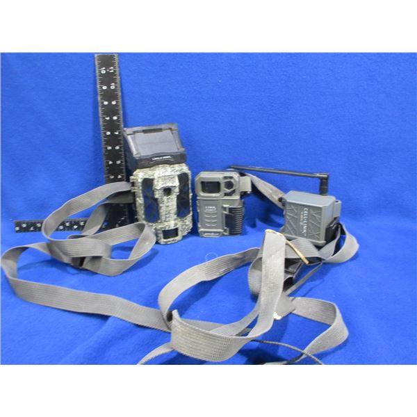 Spypoint Link-S-Dark and Link Micro Trail Cameras with Cell-Link Adaptor