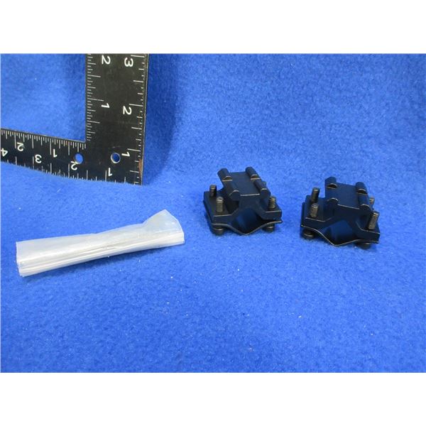 NEW - 2 Flashlight Mounting Brackets