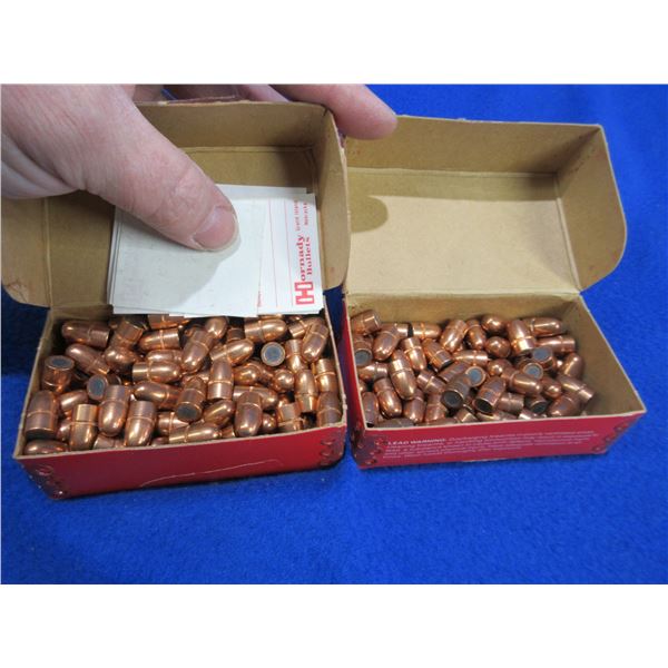 30 Cal. .308" FMJ Hornady Bullets - Box of 86 (Mauser 86gr), Box of 133 (Luger 93gr)