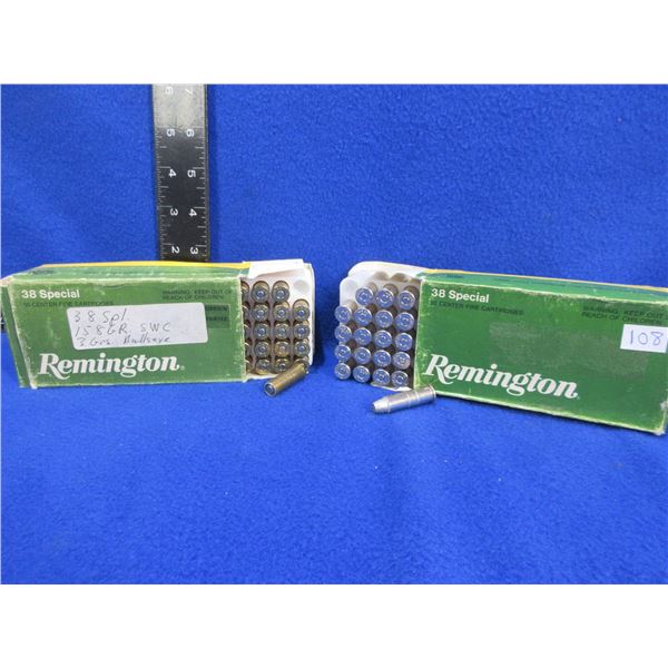 38 Spl Reloads - 2 Boxes of 50 (We Can Not Ship - Pick Up Only)