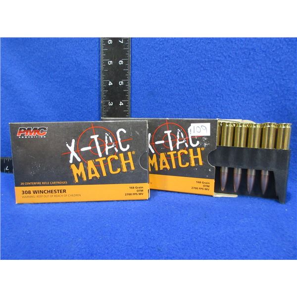 308 Win. 168gr OTM X-TAC Match PMC (We Can Not Ship - Pick Up Only)