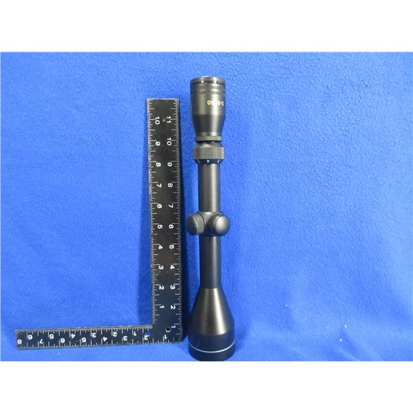 3-9x50 Scope - Appears Clear, Duplex Reticle - Appears to be Tasco (Hard to Read)