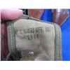 Image 3 : WWII M-1910 Pick Mattock Axe Cover/Carrier 1944 & 2 Leather Sheaths RH