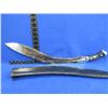 Image 2 : Large Kukri Knife with Sheath - Blade Approx. 19" and Approx. 24" Total Length