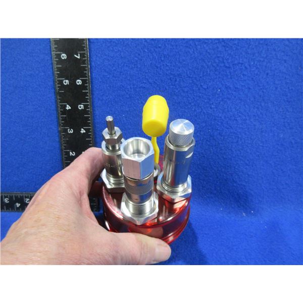 Lee 458 Win. Mag 3 Die Set with Shell Holder # 5 & Powder Measure