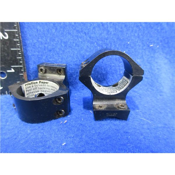 1" Aluminum Talley Rings for Browning X-Bolt Marked "F1L/R1L"