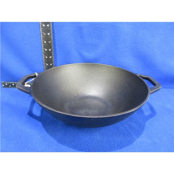 Cast Iron Wok - 12" - Used