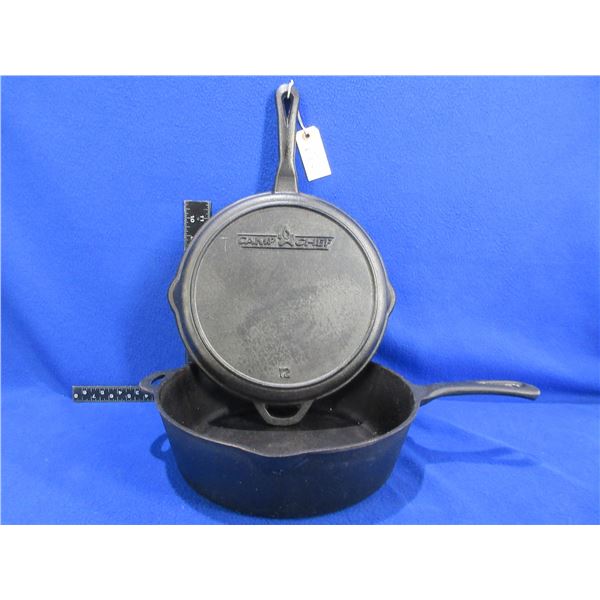 NEW - Camp Chef Cast Iron Pre-Seasoned Combo Cooker - 12"