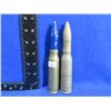 Image 1 : 2 - 20MM Inert Dummy Round Brass Shell Casings with Projectile