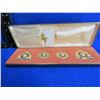 Image 2 : Collectible Set of 4 RCMP/NWMP Cap Badge Replicas with Display Case