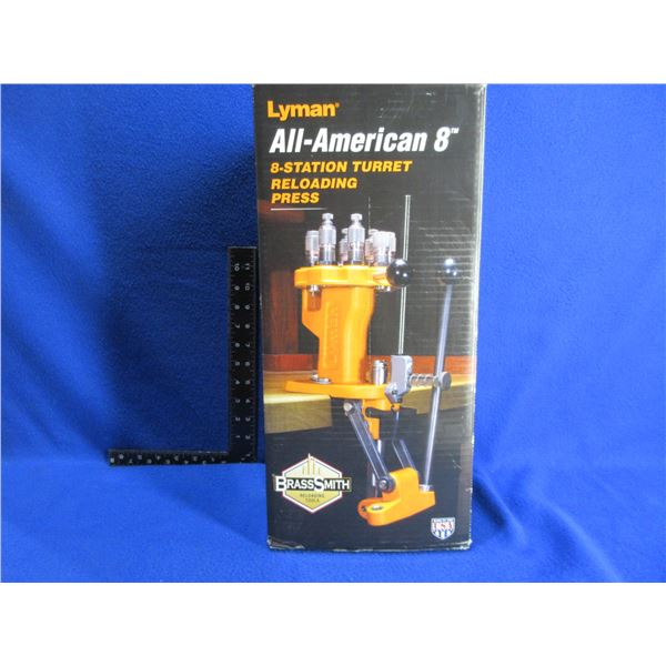 Lyman All-American 8-Station Turret Reloading Press