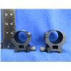 Image 1 : 30MM See-Thru Scope Rings - Aluminum or Lightweight Alloy