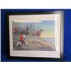 Image 1 : Framed Lithograph Print - The Northwest Rebellion 1885 by Cederbergh/71
