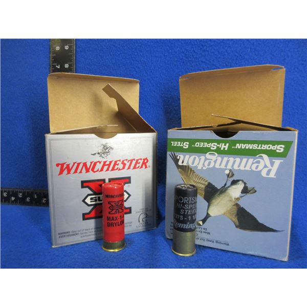 12 Ga. 2 3/4" Winchester & Remington Shotshells (We Can Not Ship - Pick Up Only)