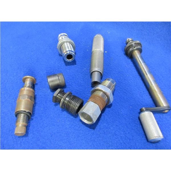 Lot of Misc. Dies, Die Parts and Case Trimmer Part