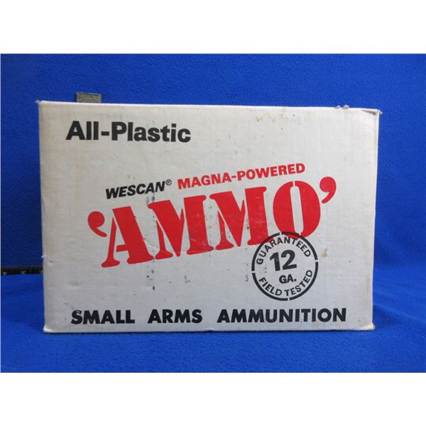 12 Gauge Wescan Shotshell Hulls - Sealed Box of 500 - 2 3/4" 1 1/4 oz. No. 5