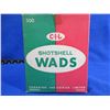 Image 2 : CIL 12 Gauge Shotshell Wads - Card, .135" - Box of 500 Appears Full
