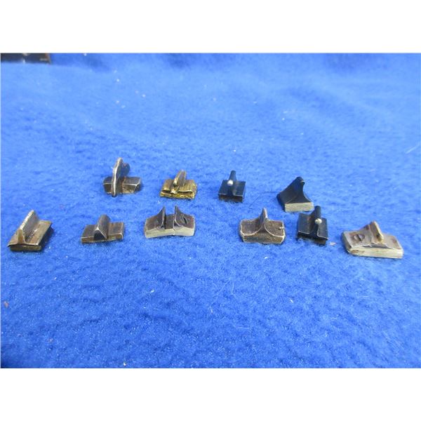 Lot of 10 Misc. Front Sights