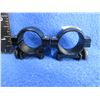 Image 1 : Tasco 1" Low Rings - Gloss Black - Aluminum or Lightweight Alloy