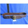 Image 1 : Leather Gun Belt Size 34 - J.E. Lortie Co. Montreal