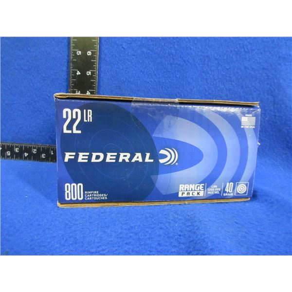 22 LR 40gr LRN Federal Cartridges (We Can Not Ship - Pick Up Only)
