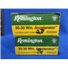 Image 2 : 30-30 Win. 55gr SP Accelerator Remington (We Can Not Ship - Pick Up Only)