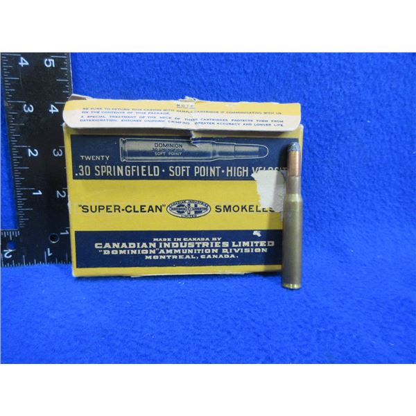Collector Ammo - 30-06 Sprg 220gr SP Dominion (We Can Not Ship - Pick Up Only)
